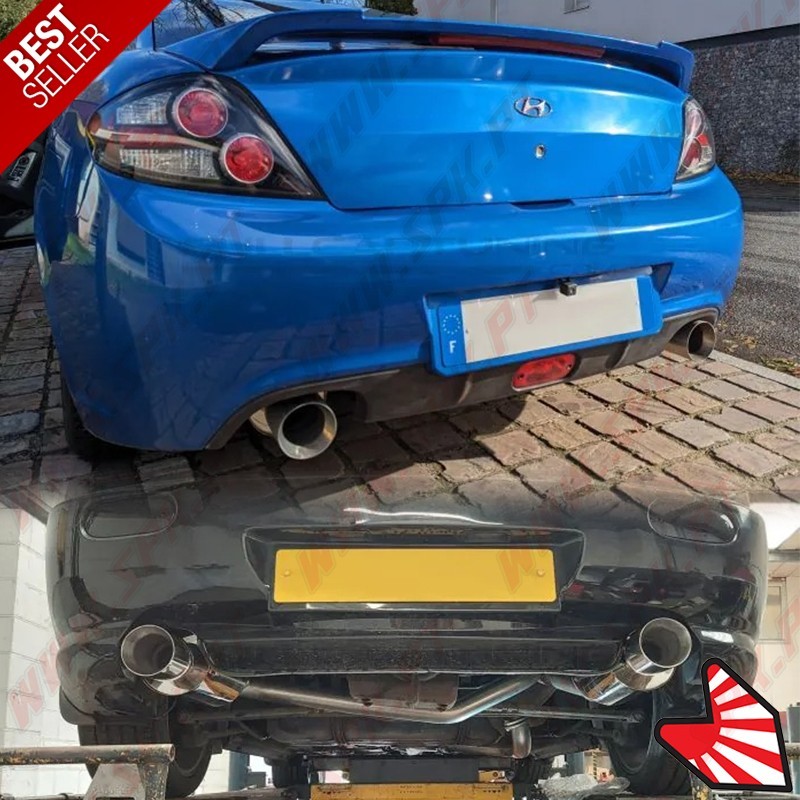 Sistema de Escape Inox "Cat-Back" - Hyundai Coupe 2.0 (2001-2009)