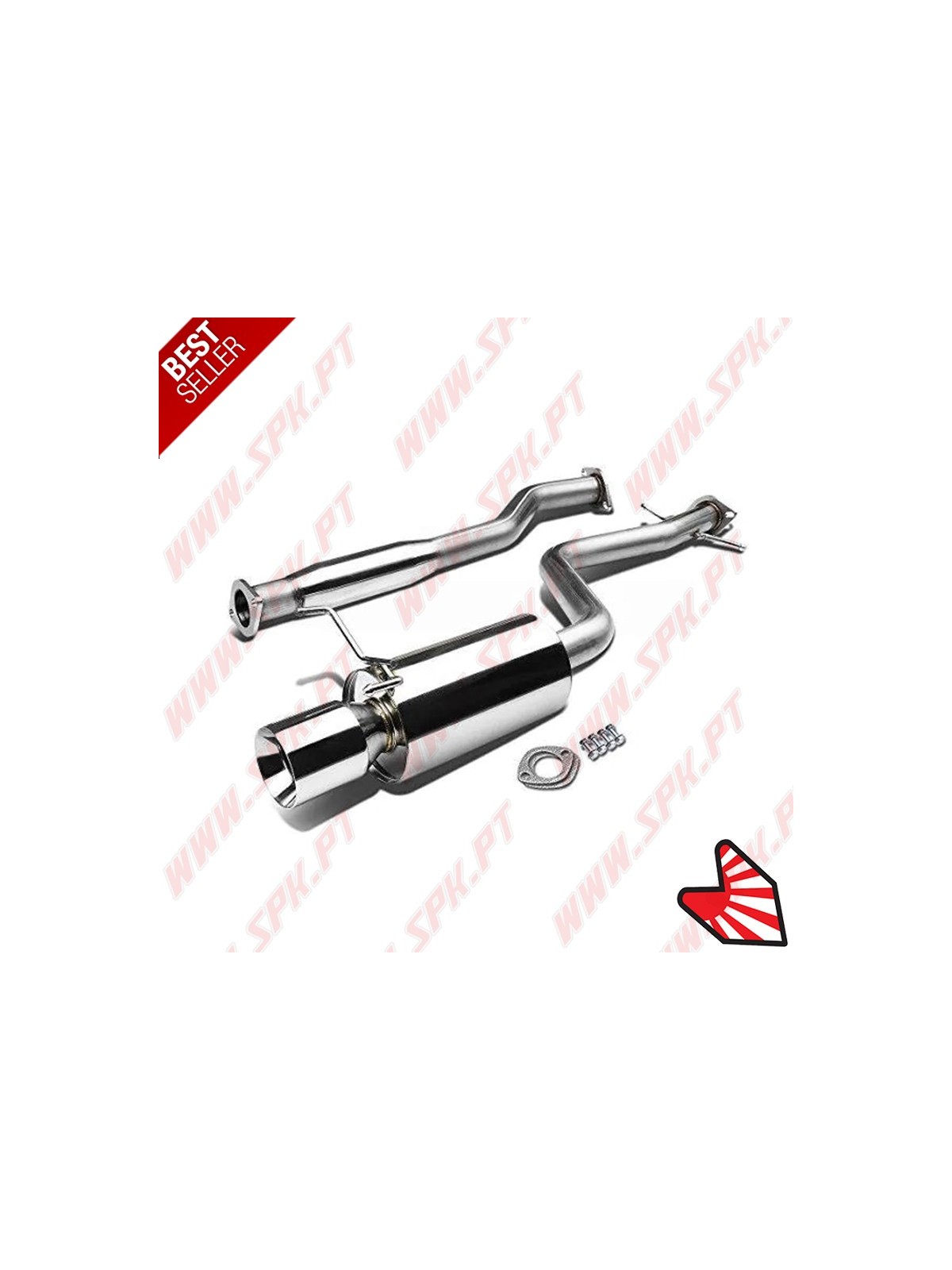 Sistema de Escape Inox "Cat-Back" - Lexus IS300 2JZ-GE (1999-2005) Sistema de Escape Inox "Cat-Back" - Lexus IS300 2JZ-GE (1999-2005)
