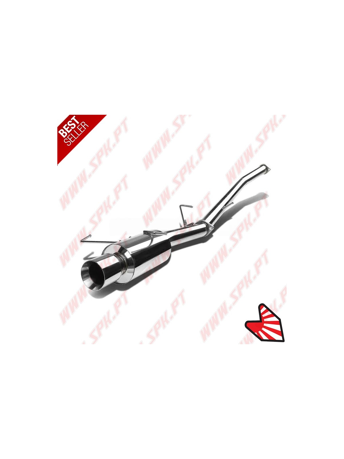 Sistema de Escape Inox "Cat-Back" - Nissan S14 2.4 KA24DE (1994-1997)