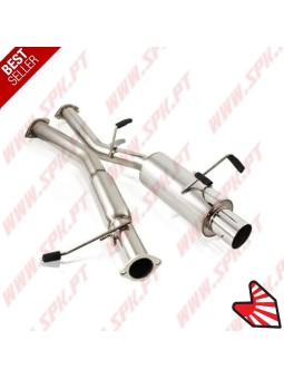 Sistema de Escape Inox "Cat-Back" - Nissan S13 2.4 KA24E/DE (1988-1994)