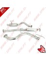 Sistema de Escape Inox "Cat-Back" Look Spoon - Honda Civic EJ, EK - Hatchback (1995-2001)