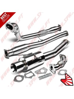 Sistema de Escape Inox "Cat-Back" - Subaru Impreza EJ205/255/257 (2001-2008)