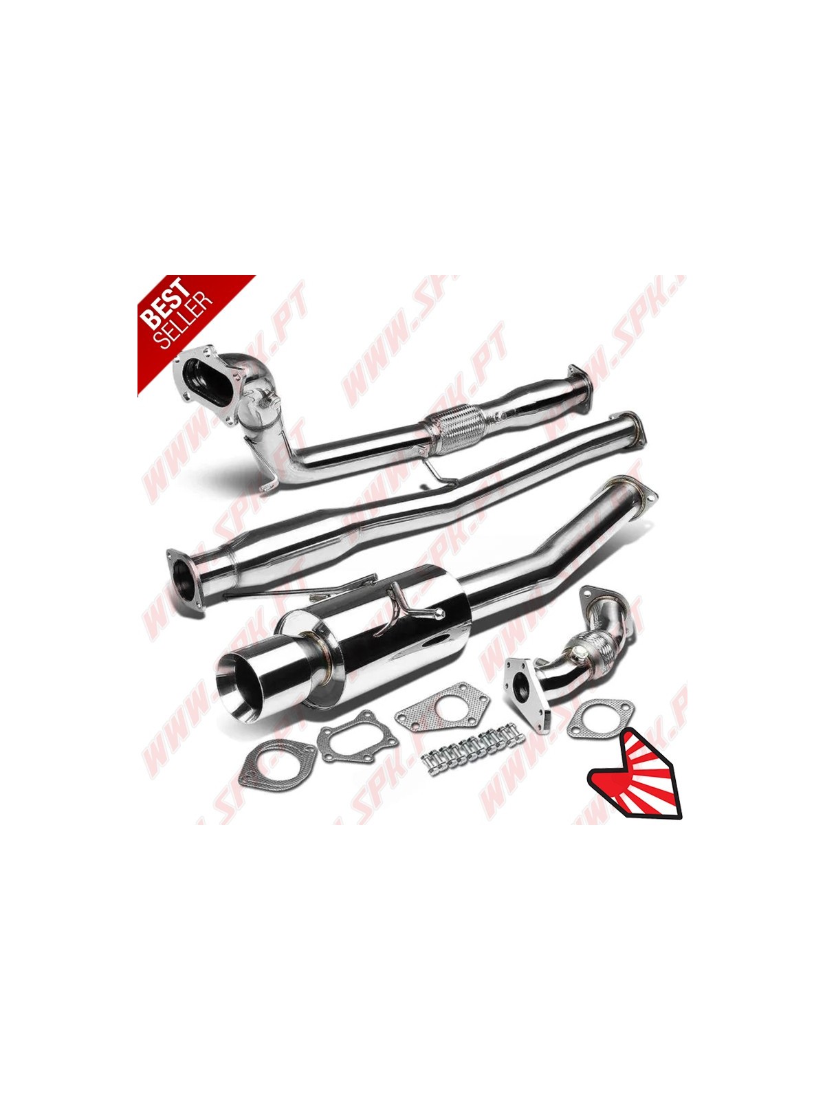 Sistema de Escape Inox "Cat-Back" - Subaru Impreza EJ205/255/257 (2001-2008) Sistema de Escape Inox "Cat-Back" - Subaru Impreza EJ205/255/257 (2001-2008)