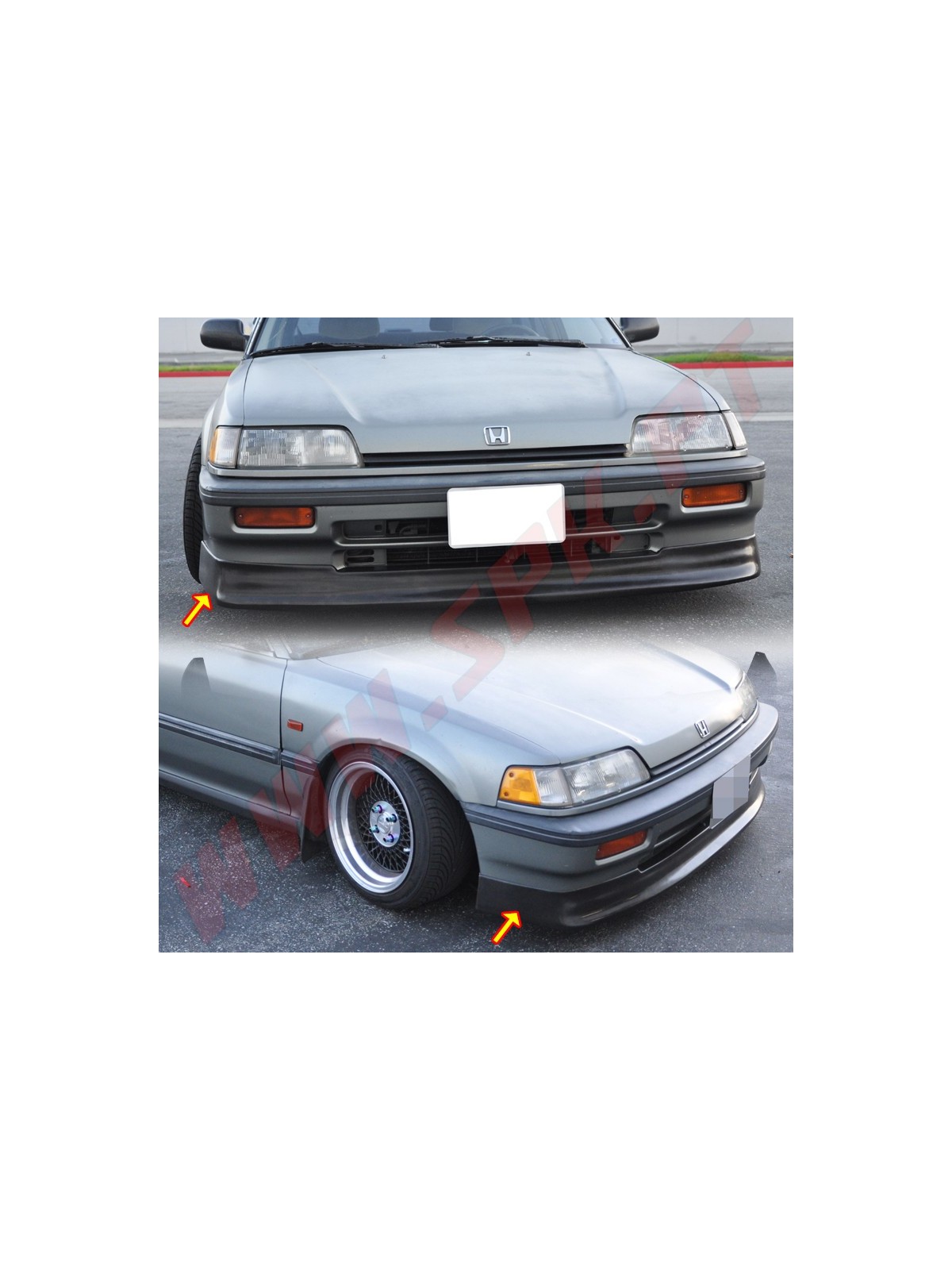 Lip Spoiler Frontal Look CS - Honda Civic EC / ED / EE Hatchback - Sedan (1987-1991) Lip Spoiler Frontal Look CS - Honda Civic EC / ED / EE Hatchback - Sedan (1987-1991)