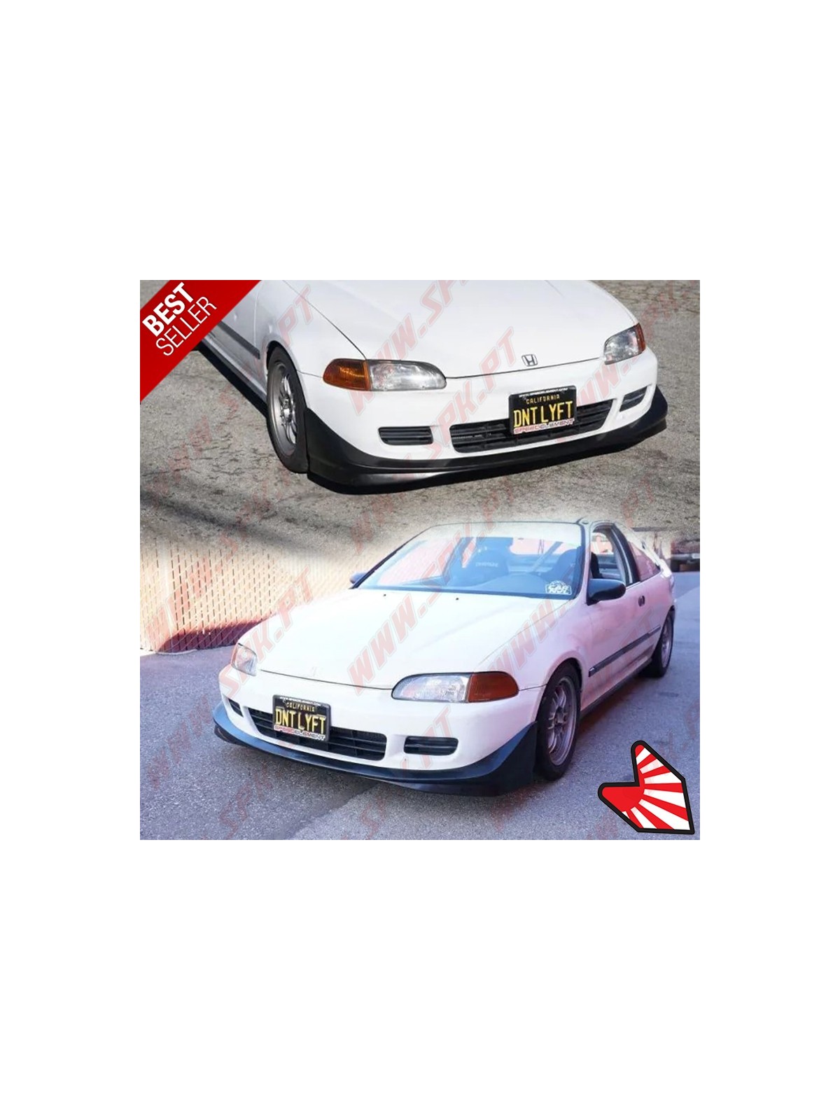 Lip Spoiler Frontal Look C2 - Honda Civic EG / EJ (1991-1995) Lip Spoiler Frontal Look C2 - Honda Civic EG / EJ (1991-1995)