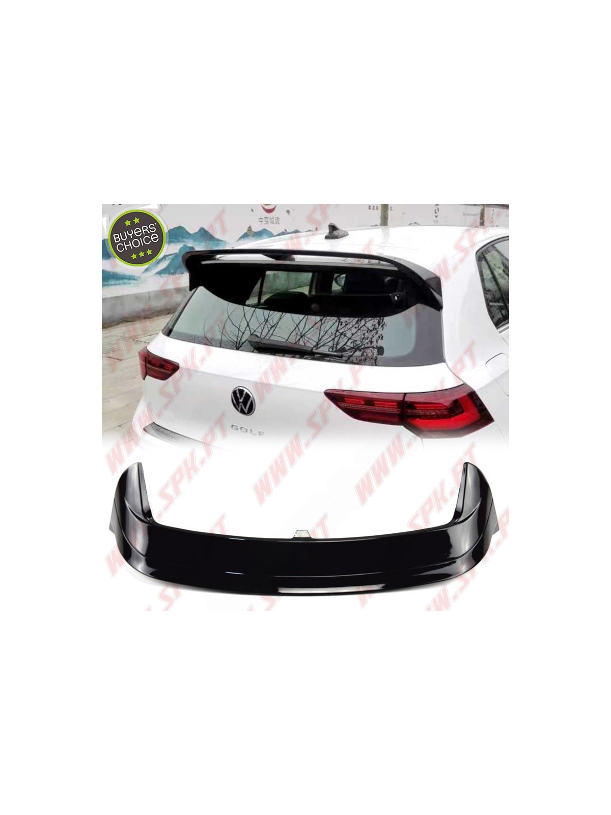 Aileron Traseiro V.1 - VW Golf 8 "Standard / Base" (2019-)