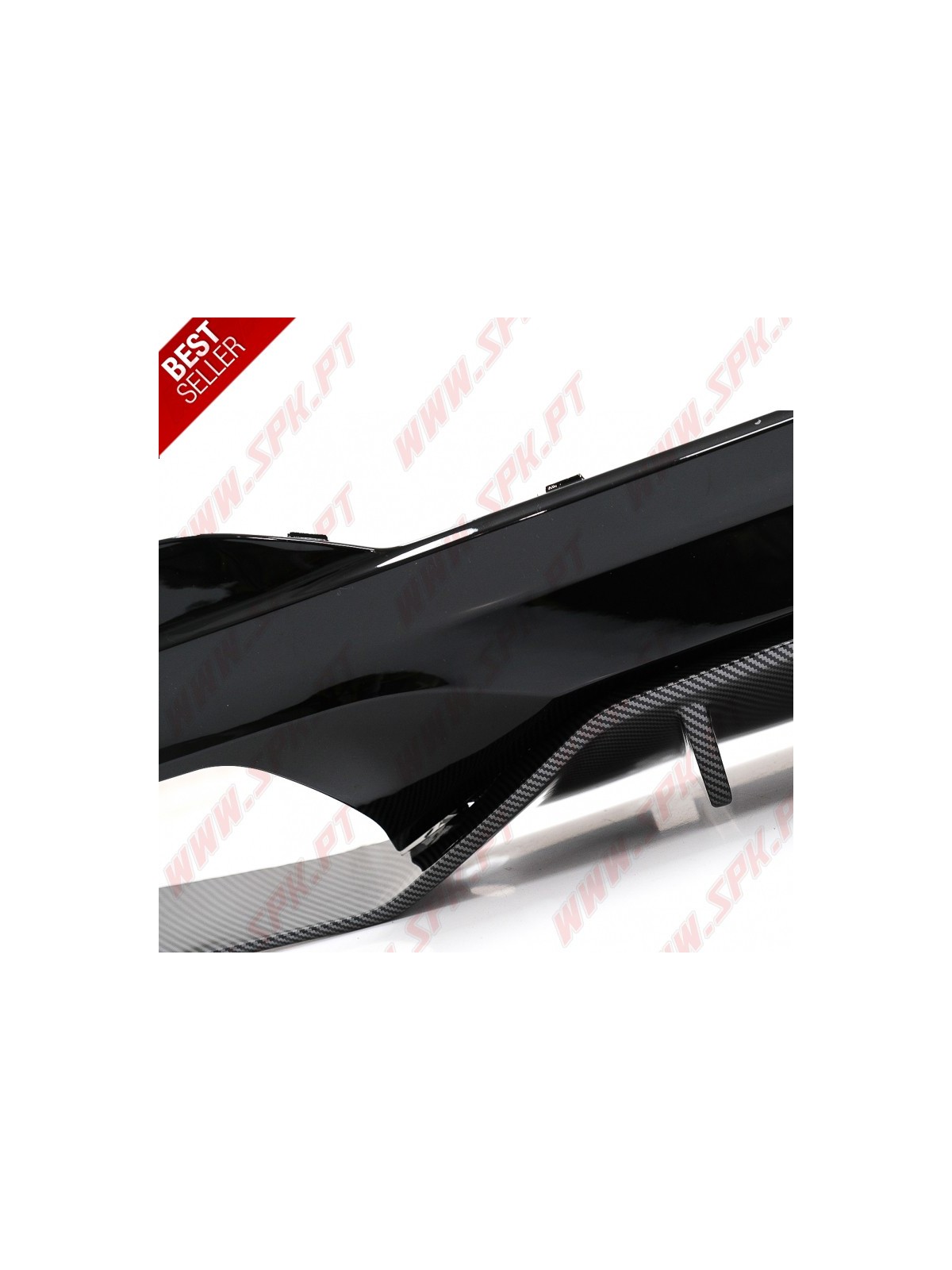 Difusor Traseiro + Ponteiras Black+Carbon Look M-Performance - BMW G30 / G38 (2016-2019)