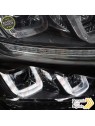 Faróis U-LED Dynamic "Black-Line" / Black - VW Golf 7 (2012-2017) Faróis U-LED Dynamic "Black-Line" / Black - VW Golf 7 (2012-2017)