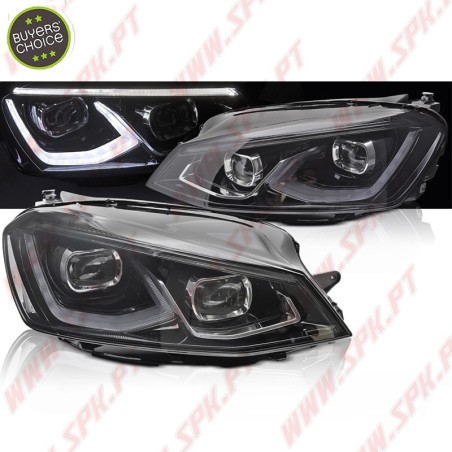 Faróis FULL-LED Dynamic / Black - VW Golf 7 (2012-2017)
