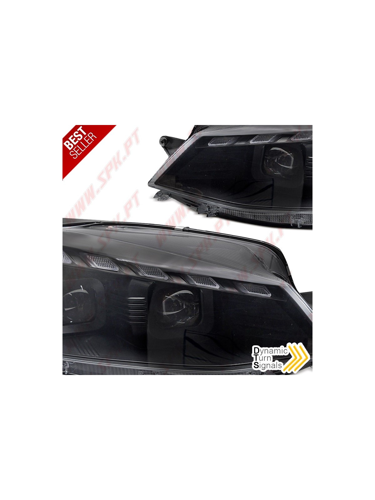 Faróis LED Dynamic / Black - VW Golf 7.5 (2017-2019) Faróis LED Dynamic / Black - VW Golf 7.5 (2017-2019)