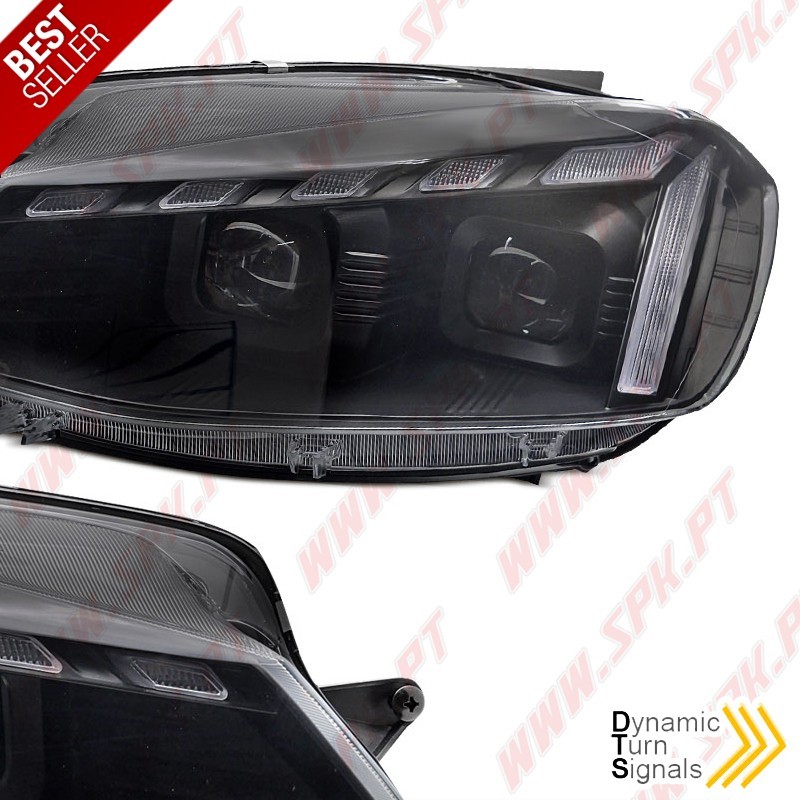 Faróis LED Dynamic / Black - VW Golf 7.5 (2017-2019) Faróis LED Dynamic / Black - VW Golf 7.5 (2017-2019)