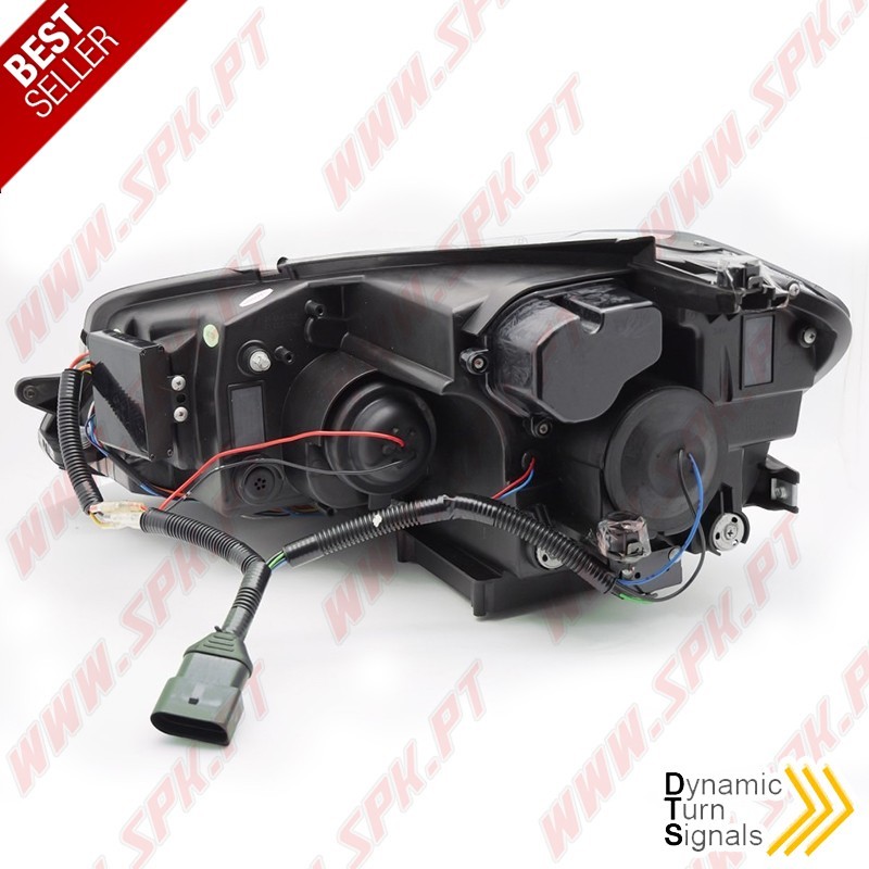 Faróis LED Dynamic / Black - VW Golf 7.5 (2017-2019) Faróis LED Dynamic / Black - VW Golf 7.5 (2017-2019)