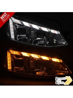 Faróis LED Dynamic / Chrome - VW Golf 7.5 (2017-2019)