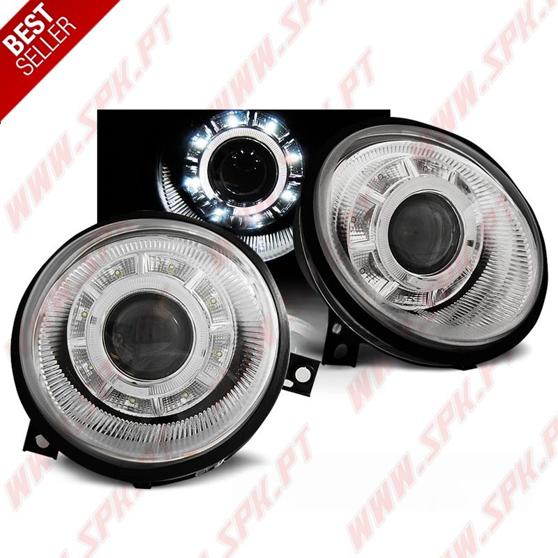 Faróis Daylight LED / Chrome - VW Lupo (1998-2005)