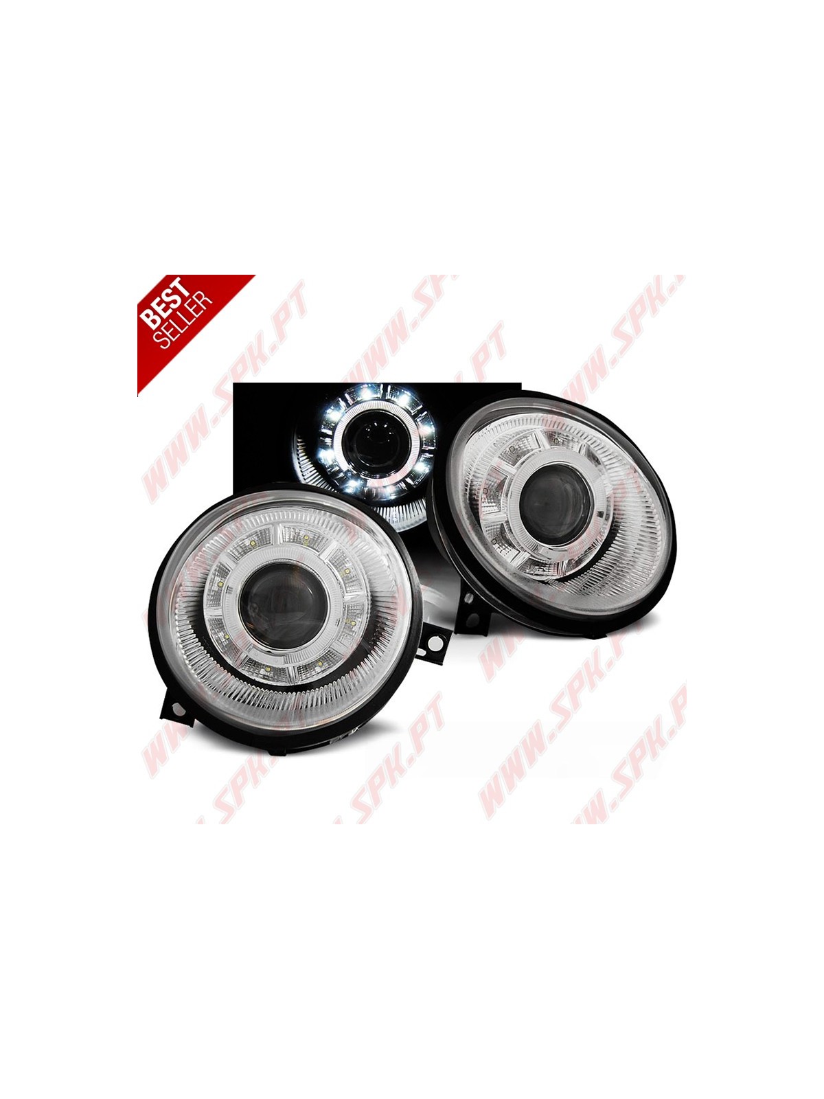 Faróis Daylight LED / Chrome - VW Lupo (1998-2005)