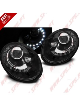 Faróis Daylight LED / Black - VW New Beetle (2006-2012)