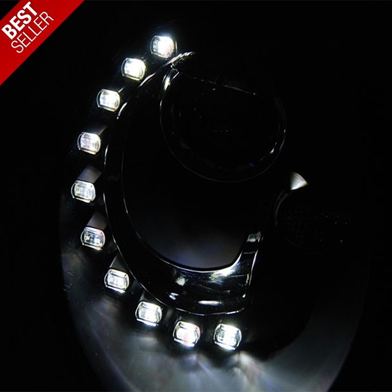 Faróis Daylight LED / Black - VW New Beetle (2006-2012) Faróis Daylight LED / Black - VW New Beetle (2006-2012)