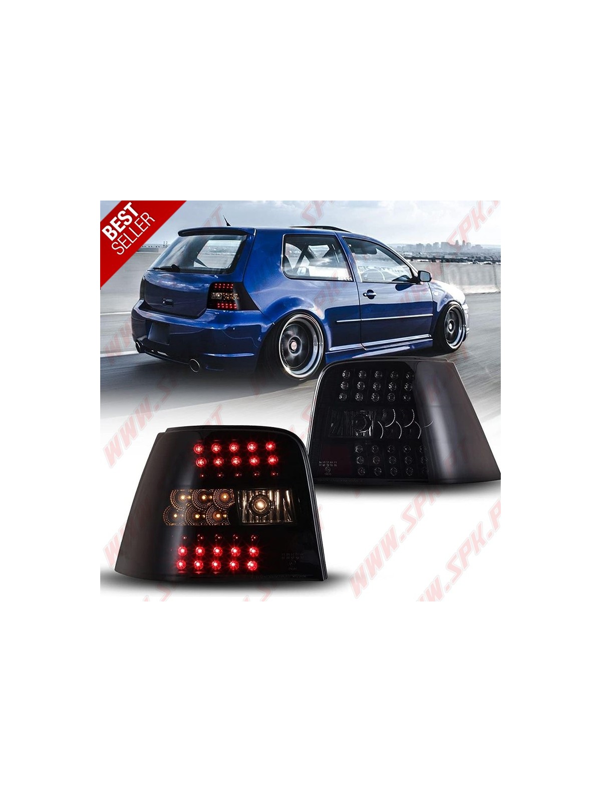 Farolins LED Smoke - VW Golf 4 (1997-2003) Farolins LED Smoke - VW Golf 4 (1997-2003)