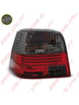 Farolins Cristal Red+Smoke - VW Golf 4 (1997-2003)