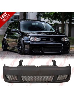 Para-Choques Frontal Look R32 C/Grelhas Favos - VW Golf 4 (1997-2004)