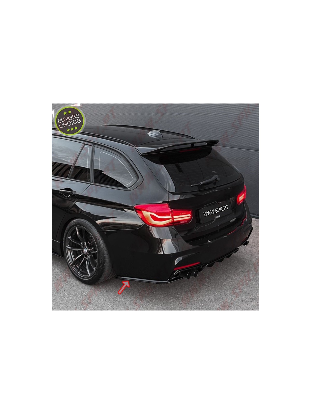 Splitters Traseiros - BMW F30 / F31 (2011-2019) Splitters Traseiros - BMW F30 / F31 (2011-2019)