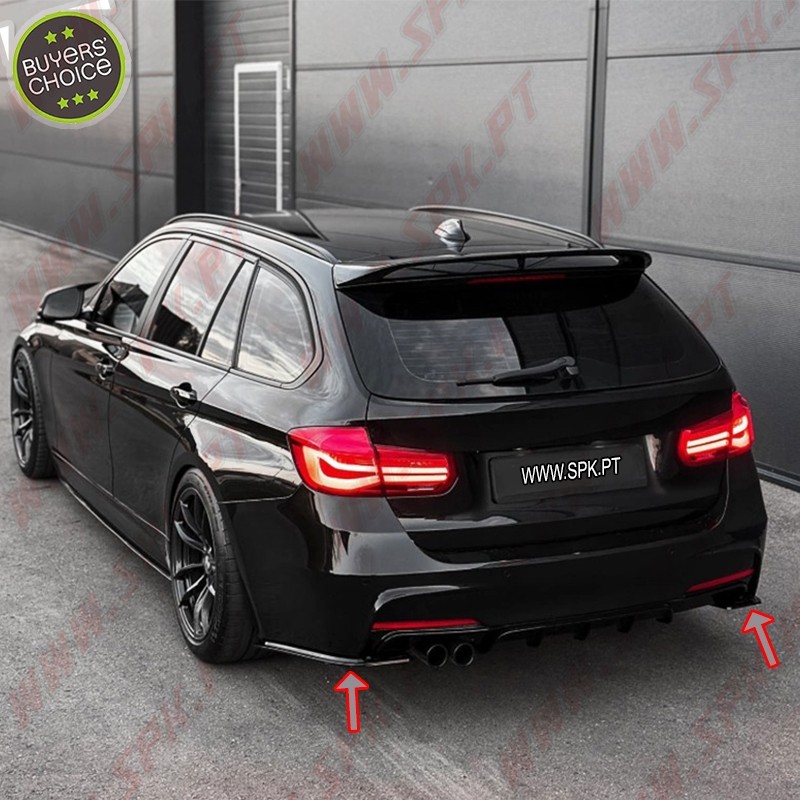 Splitters Traseiros - BMW F30 / F31 (2011-2019) Splitters Traseiros - BMW F30 / F31 (2011-2019)