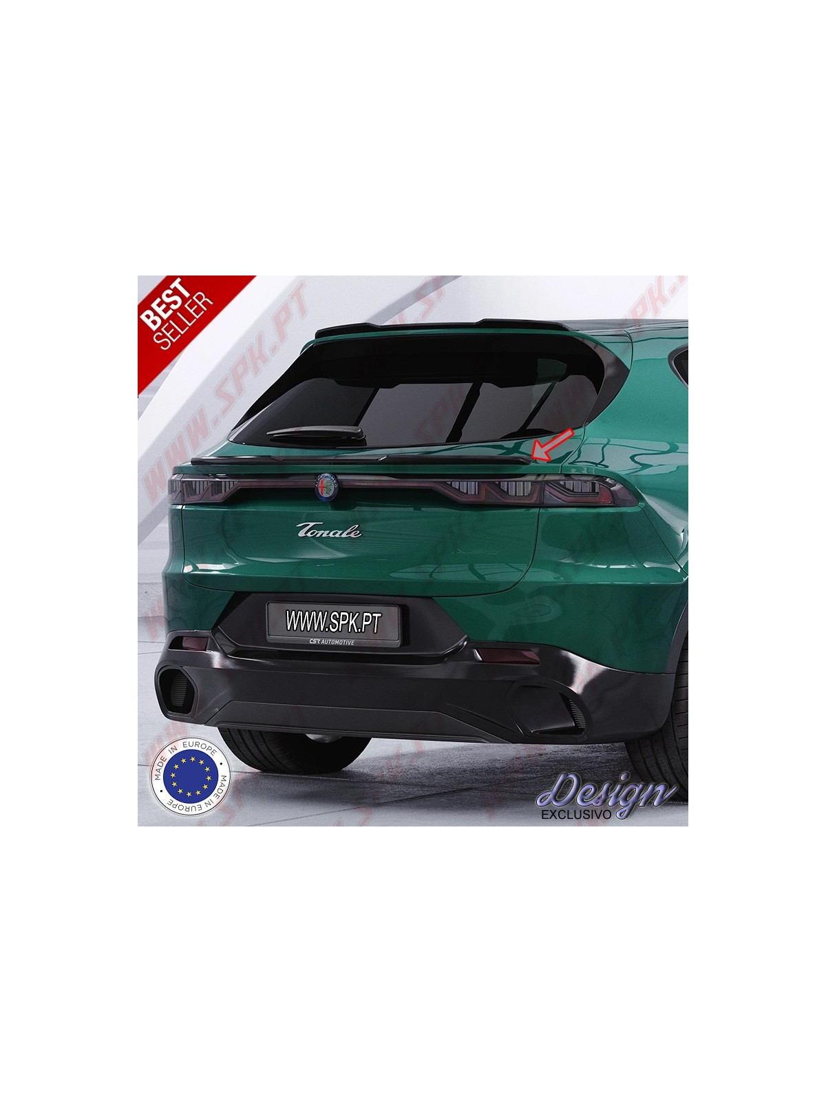 Aileron Traseiro Inferior - Alfa Romeo Tonale (2022-)