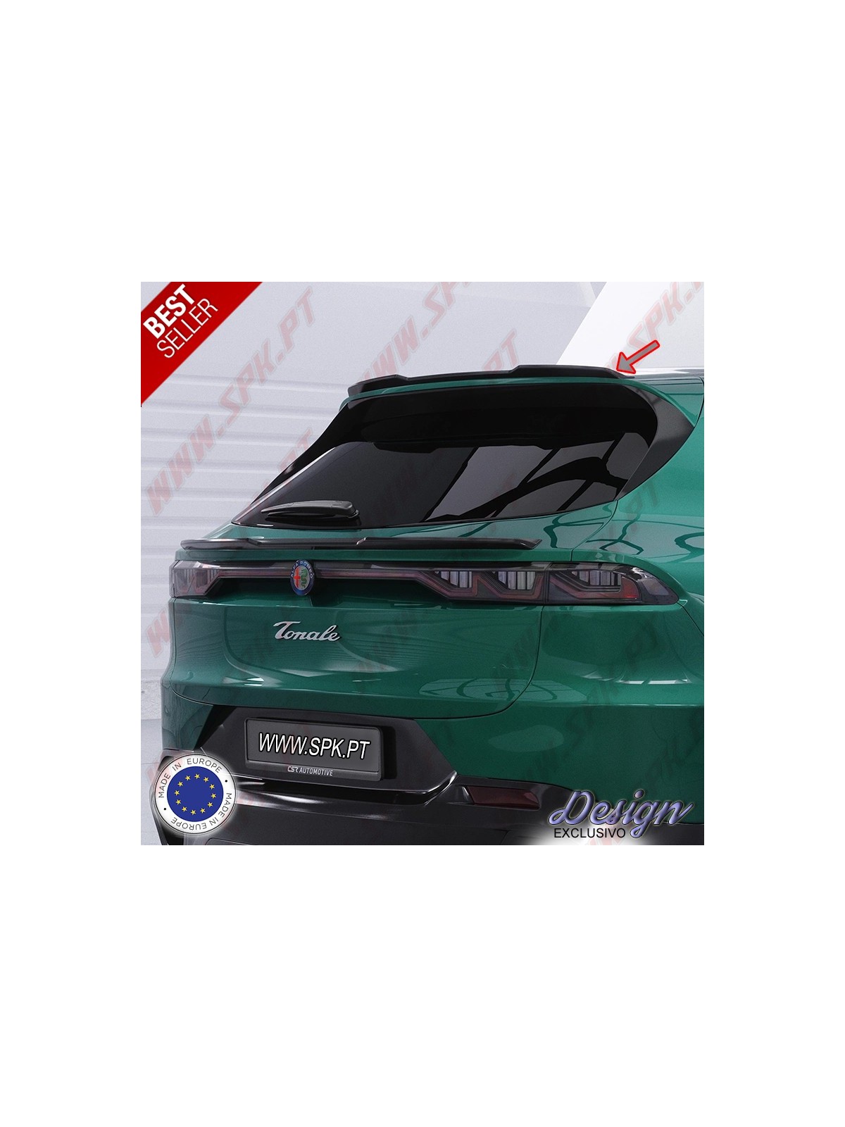 Aileron Traseiro Superior - Alfa Romeo Tonale (2022-)