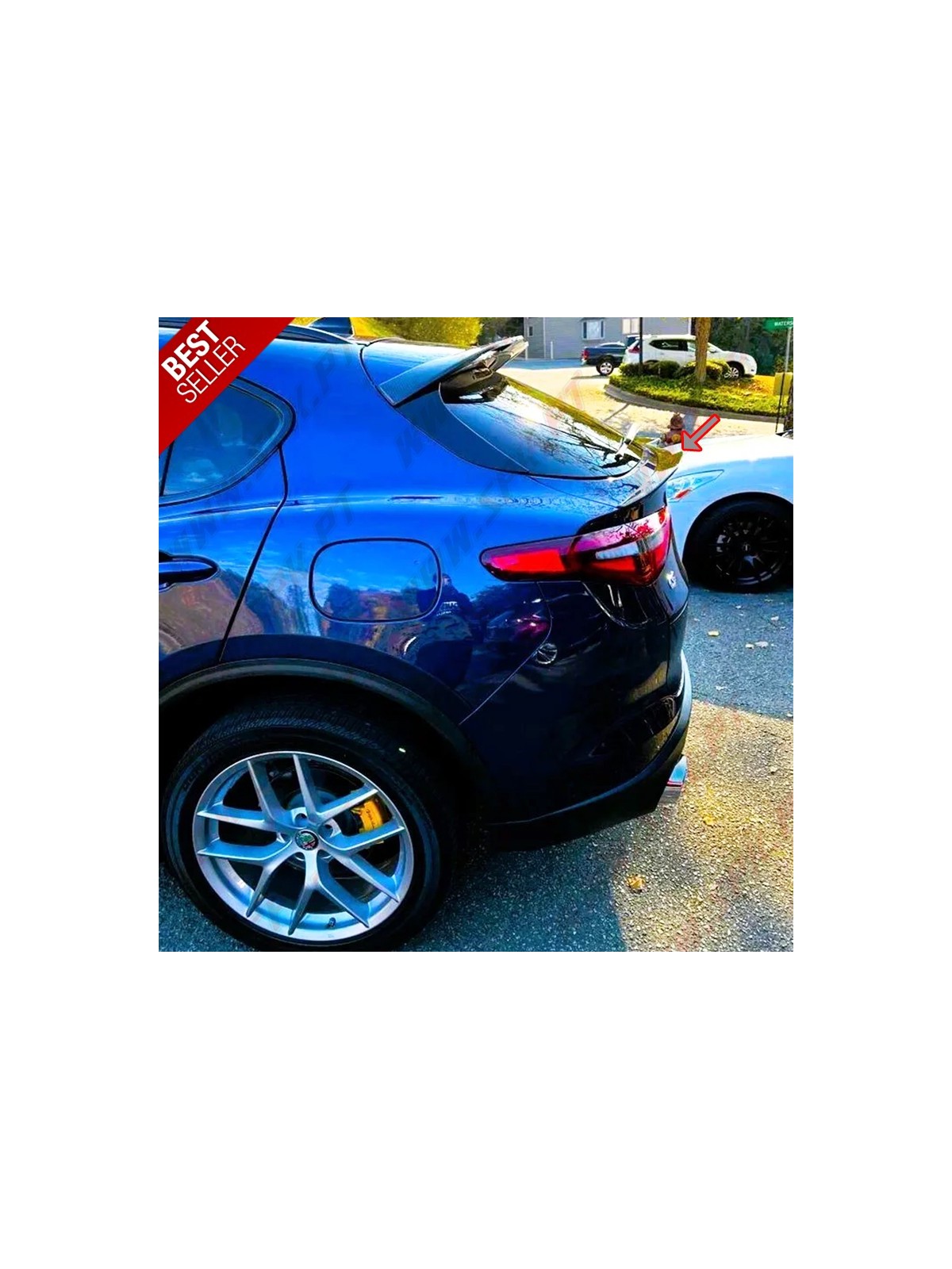 Aileron Traseiro Inferior - Alfa Romeo Stelvio (2016-2021)