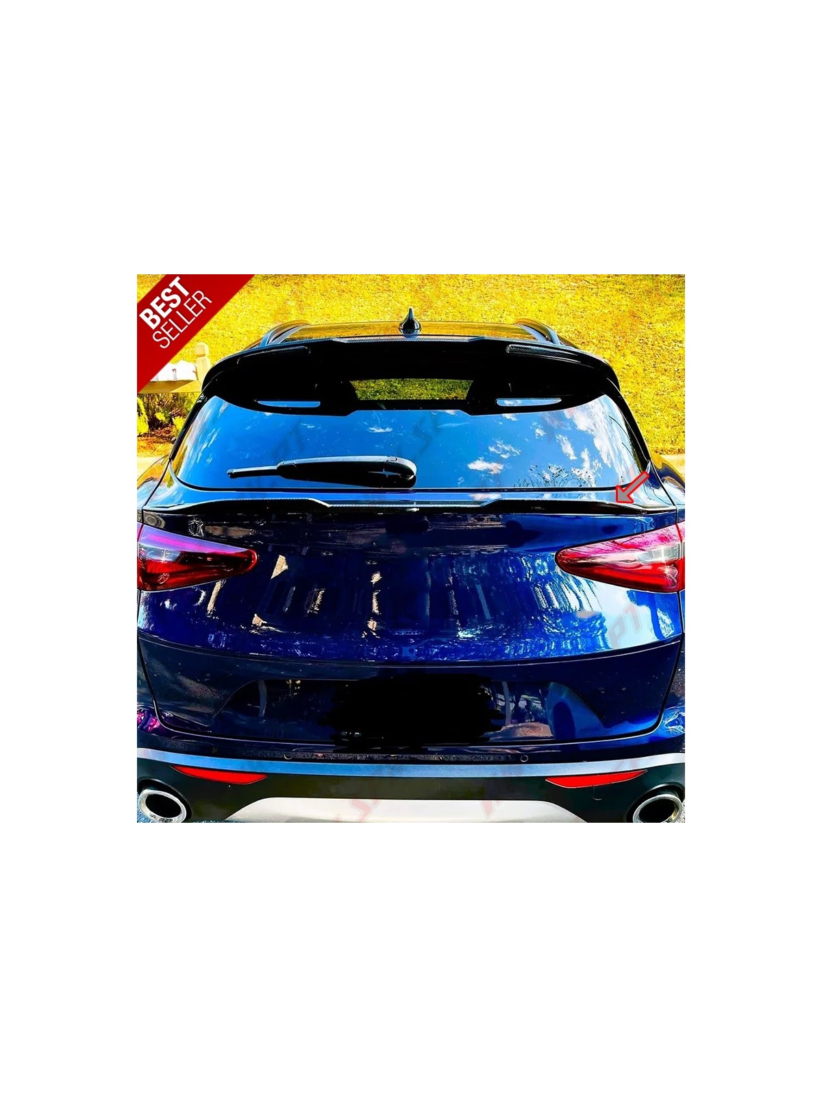 Aileron Traseiro Inferior - Alfa Romeo Stelvio (2016-2021)