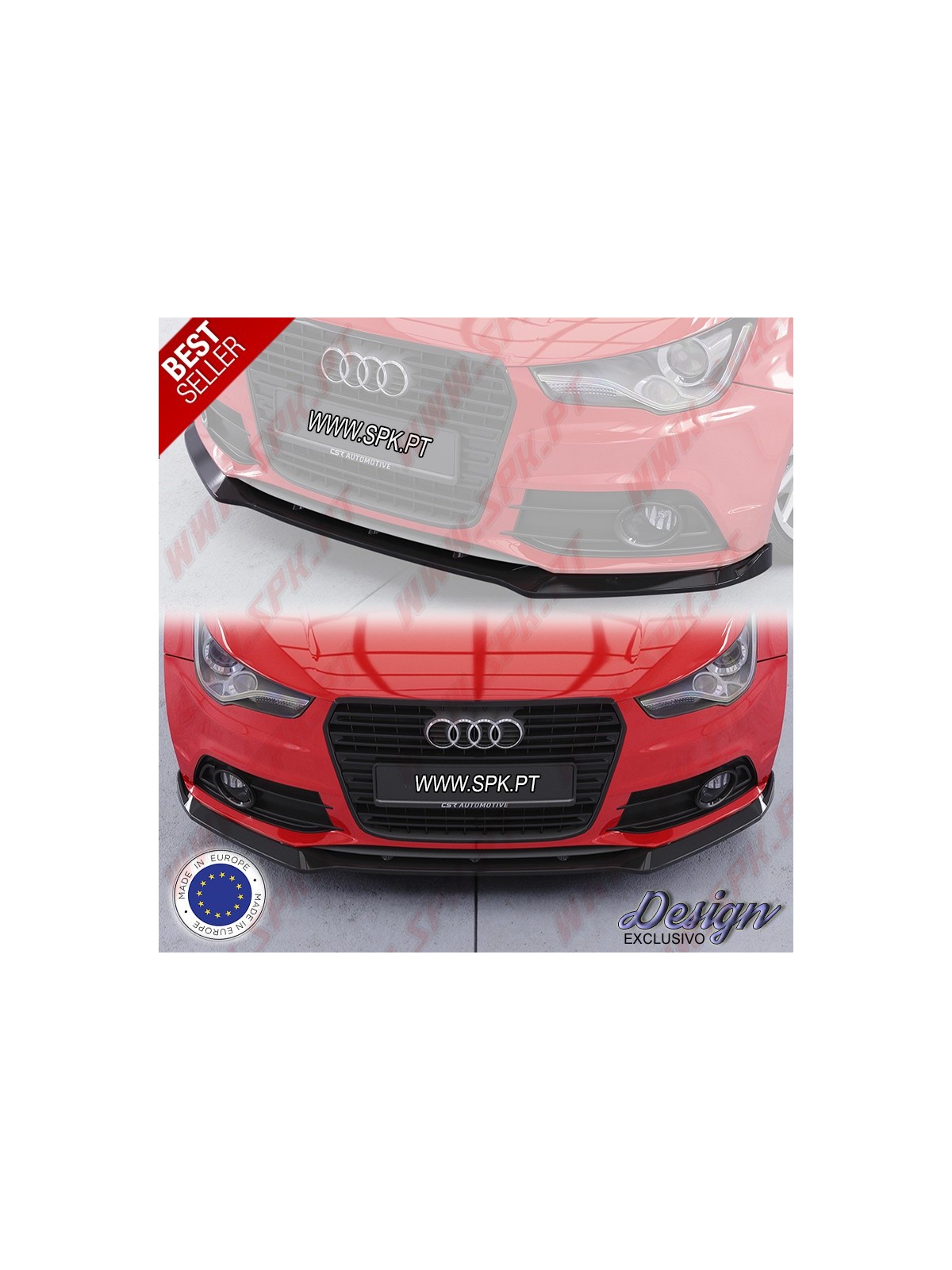 Lip Spoiler Frontal - Audi A1 8X S-Line (2010-2014)