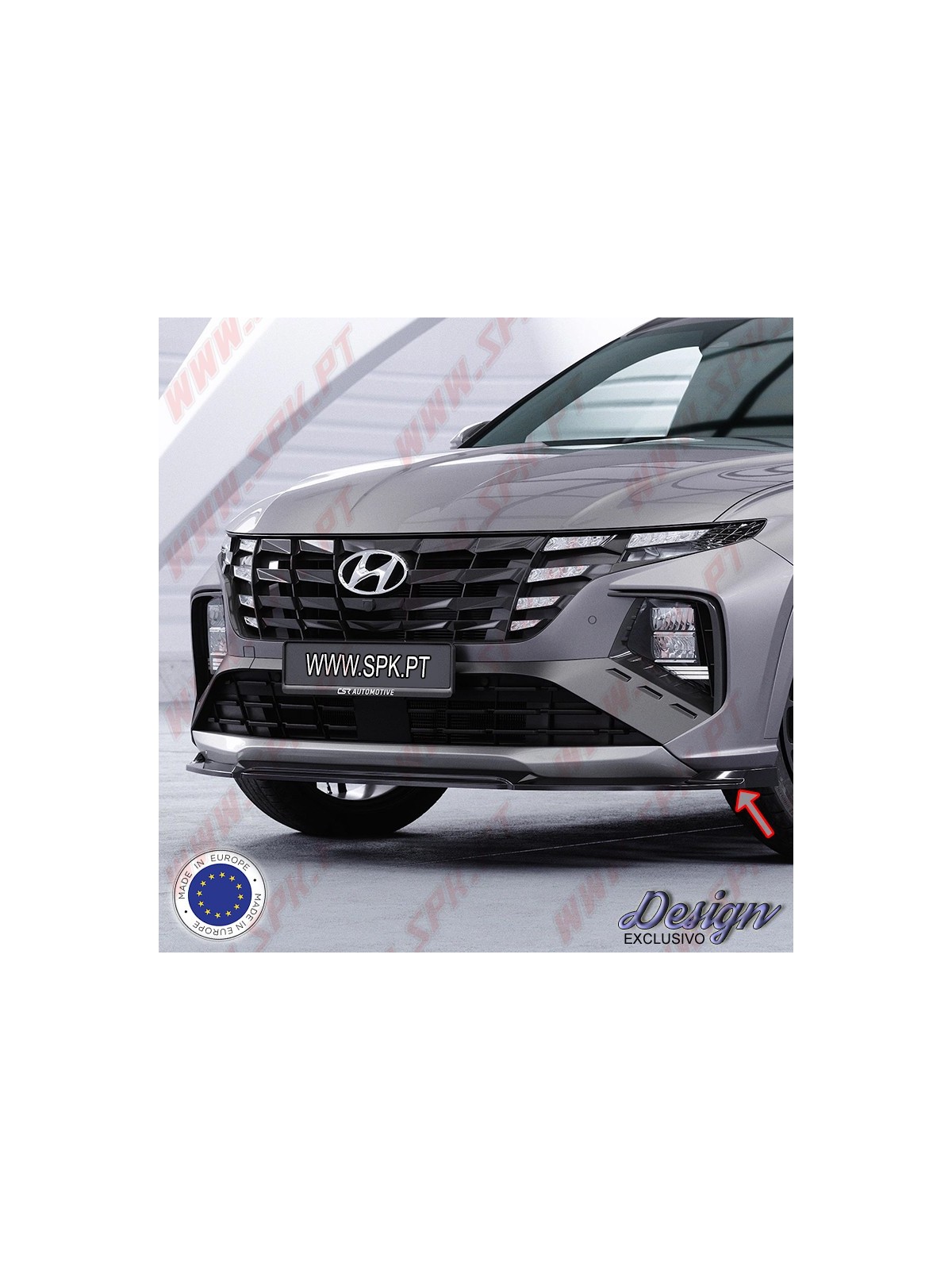 Lip Spoiler Frontal - Hyundai Tucson 4 N-Line - NX4  (2020-2024)