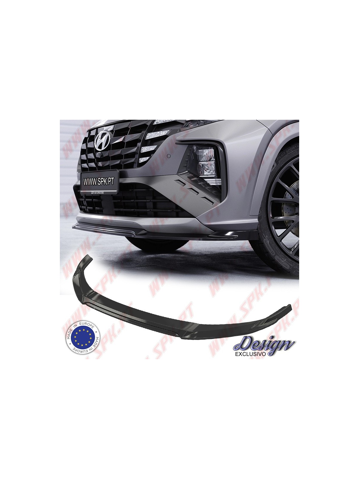 Lip Spoiler Frontal - Hyundai Tucson 4 N-Line - NX4  (2020-2024)