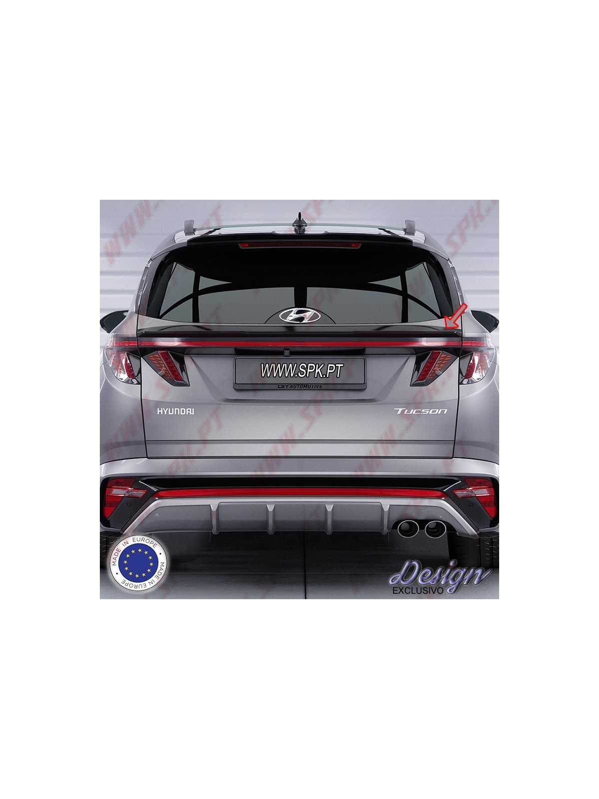 Aileron Traseiro Inferior - Hyundai Tucson 4 - NX4 (2020-)