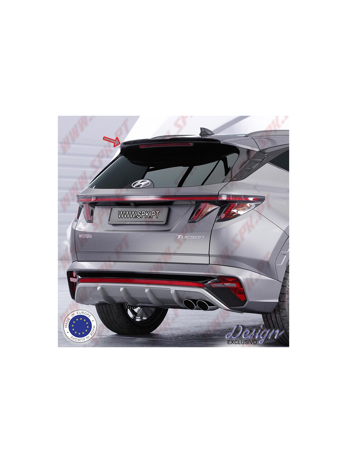 Aileron Traseiro Superior - Hyundai Tucson 4 - NX4 (2020-)