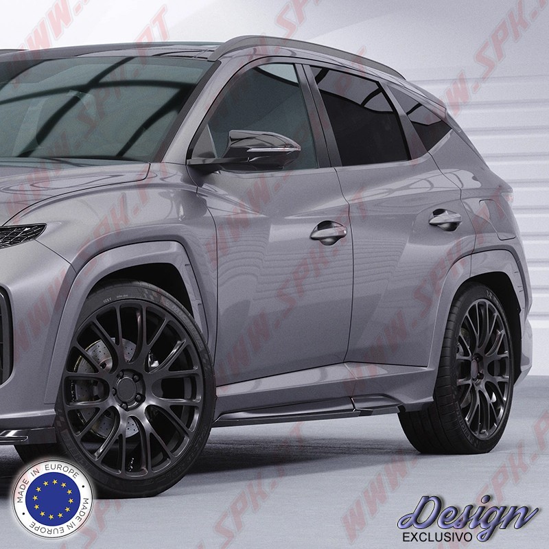 Extensão de Embaladeiras - Hyundai Tucson 4 N-Line - NX4 (2020-2024) Extensão de Embaladeiras - Hyundai Tucson 4 N-Line - NX4 (2020-2024)
