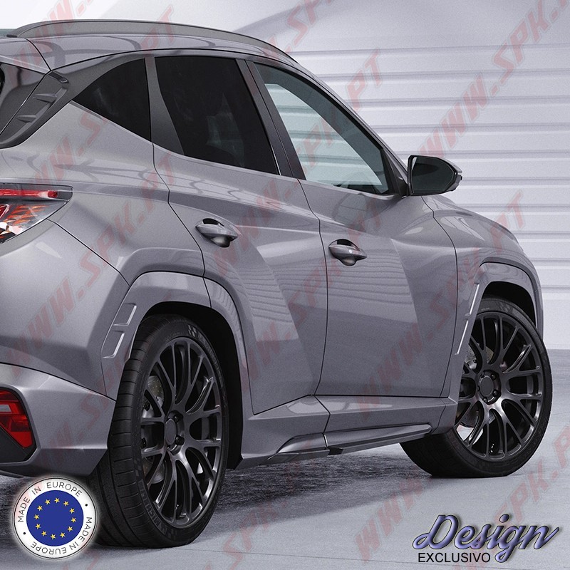 Extensão de Embaladeiras - Hyundai Tucson 4 N-Line - NX4 (2020-2024) Extensão de Embaladeiras - Hyundai Tucson 4 N-Line - NX4 (2020-2024)