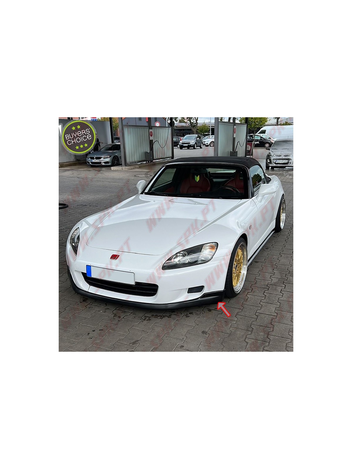 Lip Spoiler Frontal Look OEM - Honda S2000 Pré-Facelift (2003-2009)