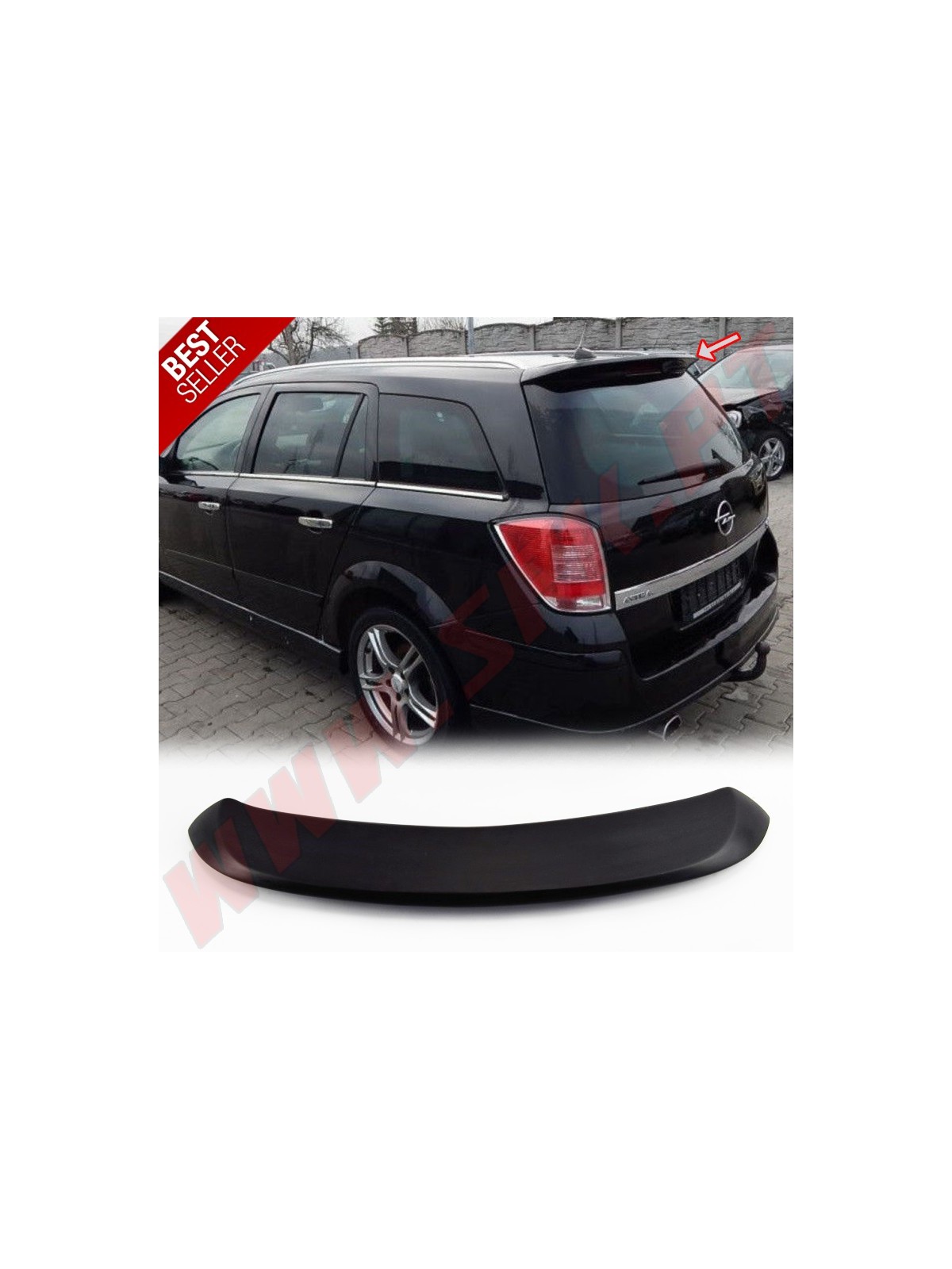 Aileron Traseiro - Opel Astra H Caravan (2004-2009)