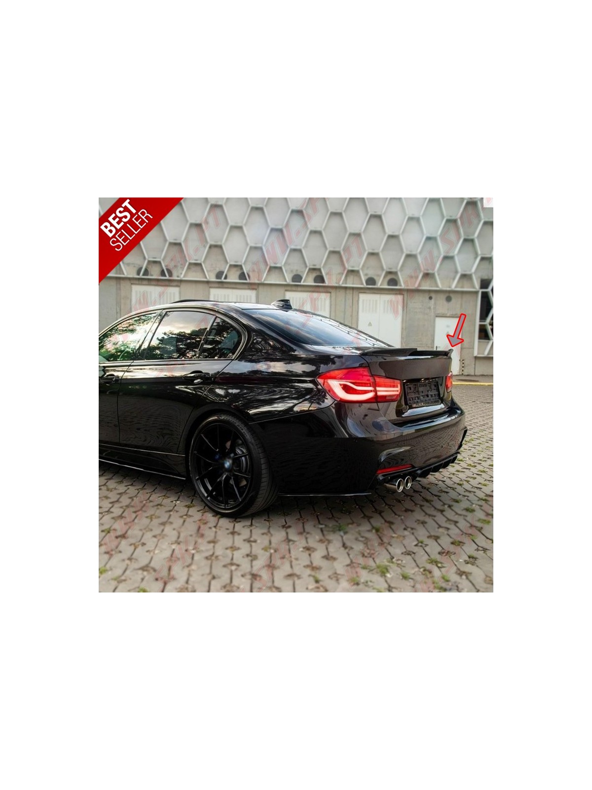 Aileron Traseiro Look M4 - BMW F30 Sedan / F80 (2011-2018) Aileron Traseiro Look M4 - BMW F30 Sedan / F80 (2011-2018)