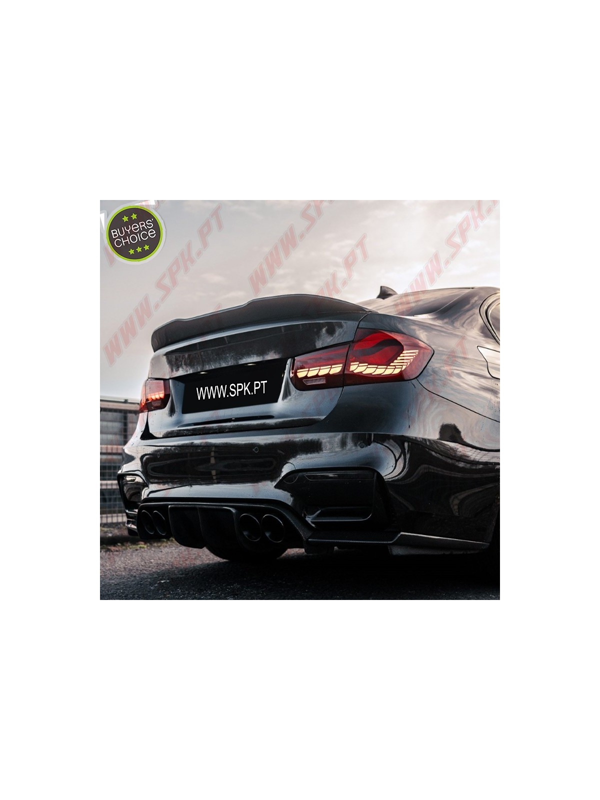 Aileron Traseiro Look PSM - BMW F30 Sedan / F80 (2011-2018)