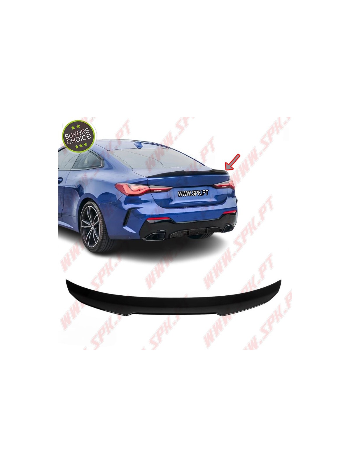 Aileron Traseiro Look PSM - BMW G22 Coupe / G82 M4 (2020-)