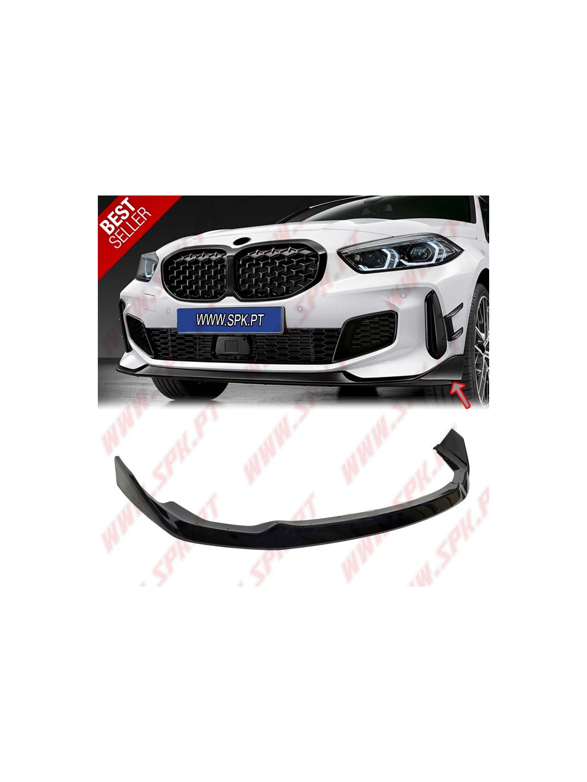Lip Spoiler Frontal Look M-Perf - BMW F40 M (2019-2024)