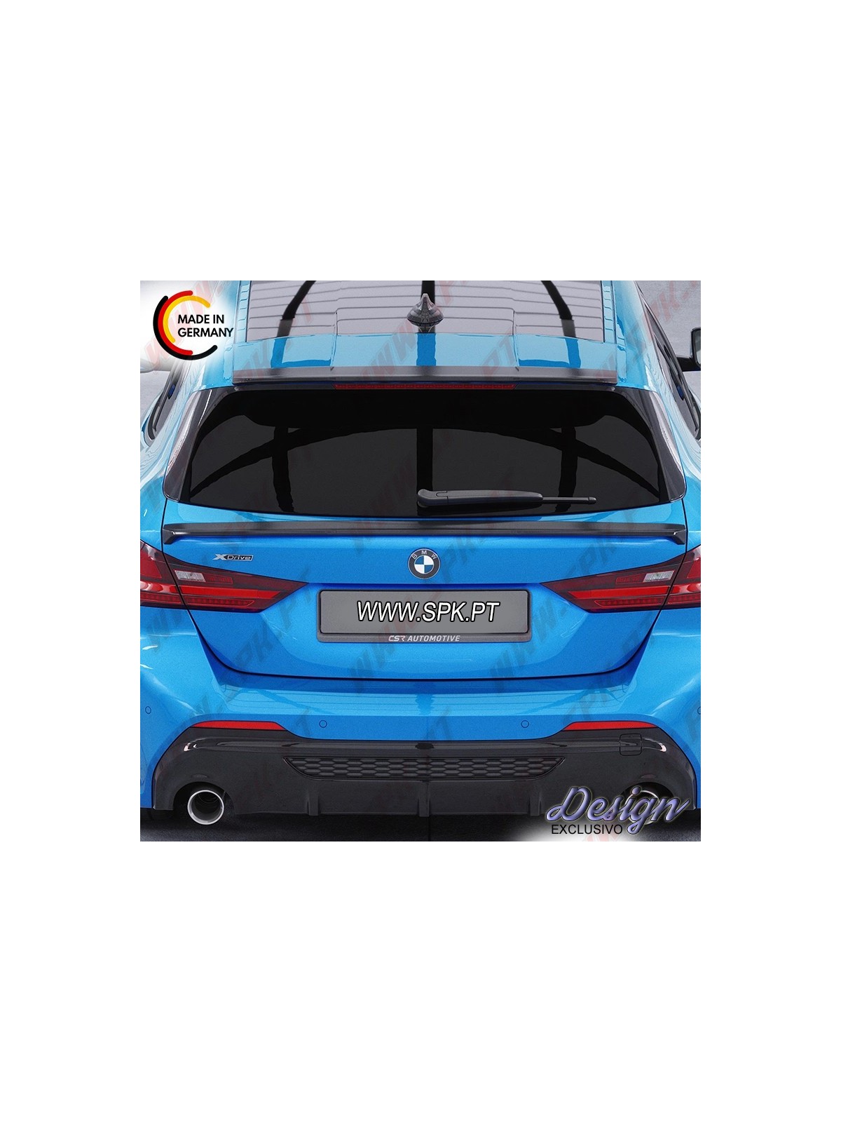 Aileron Traseiro Inferior - BMW F40 (2019-2024)