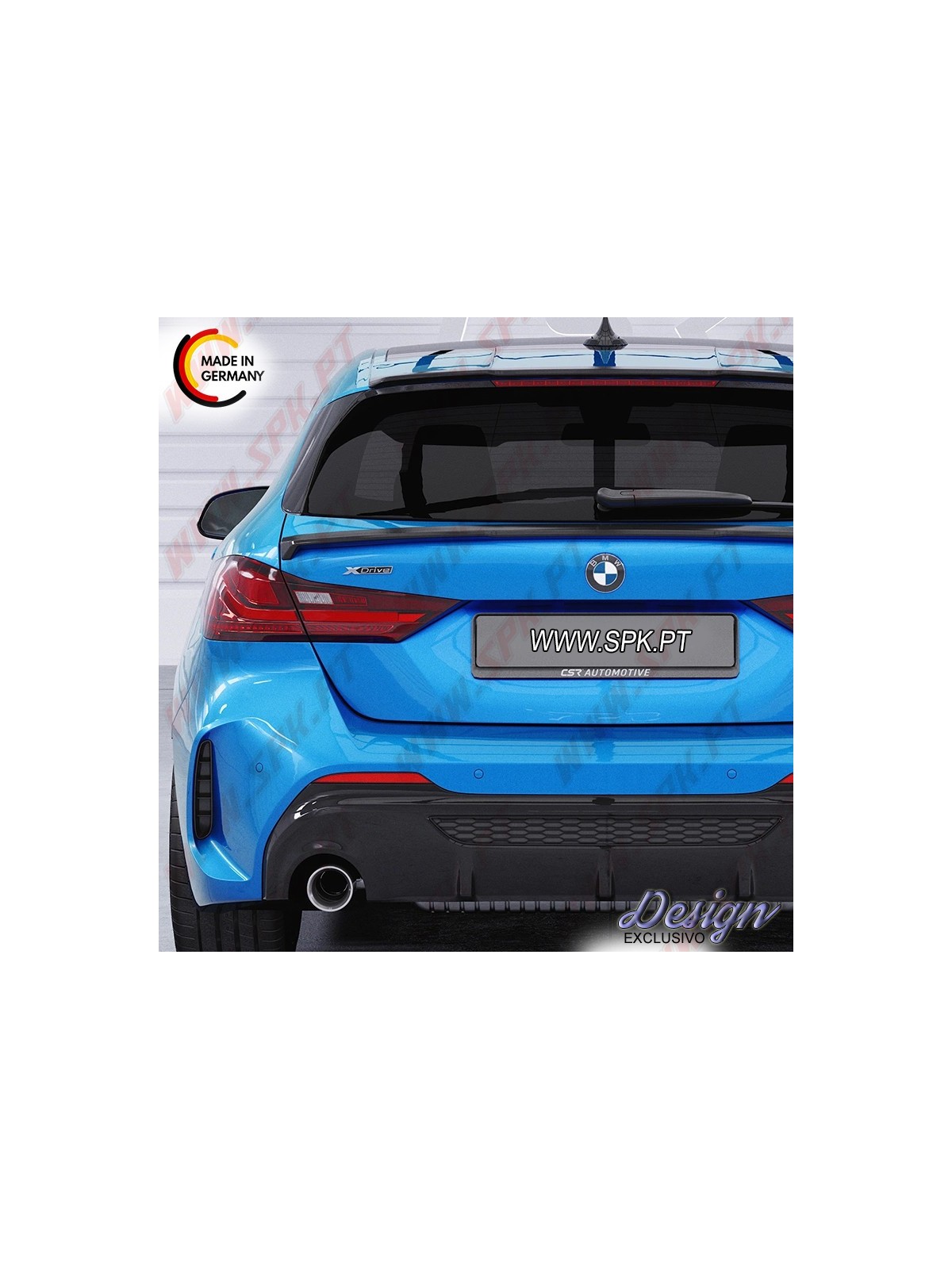 Aileron Traseiro Inferior - BMW F40 (2019-2024)