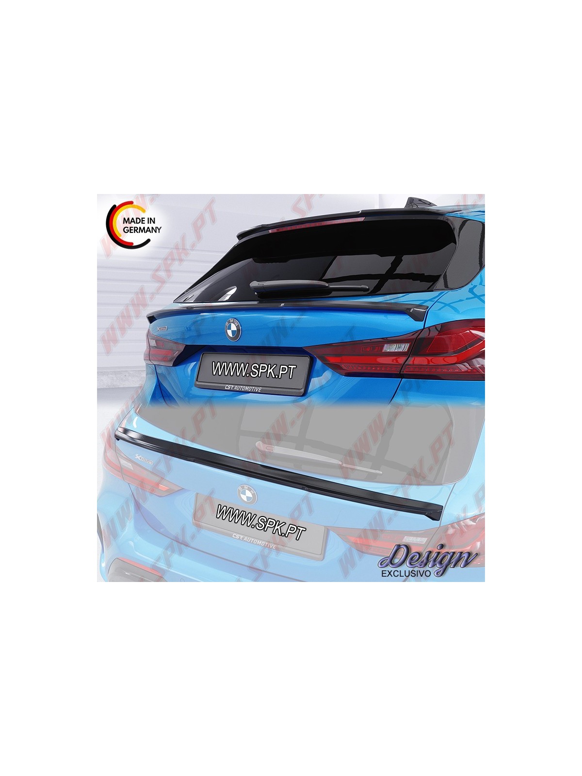 Aileron Traseiro Inferior - BMW F40 (2019-2024)