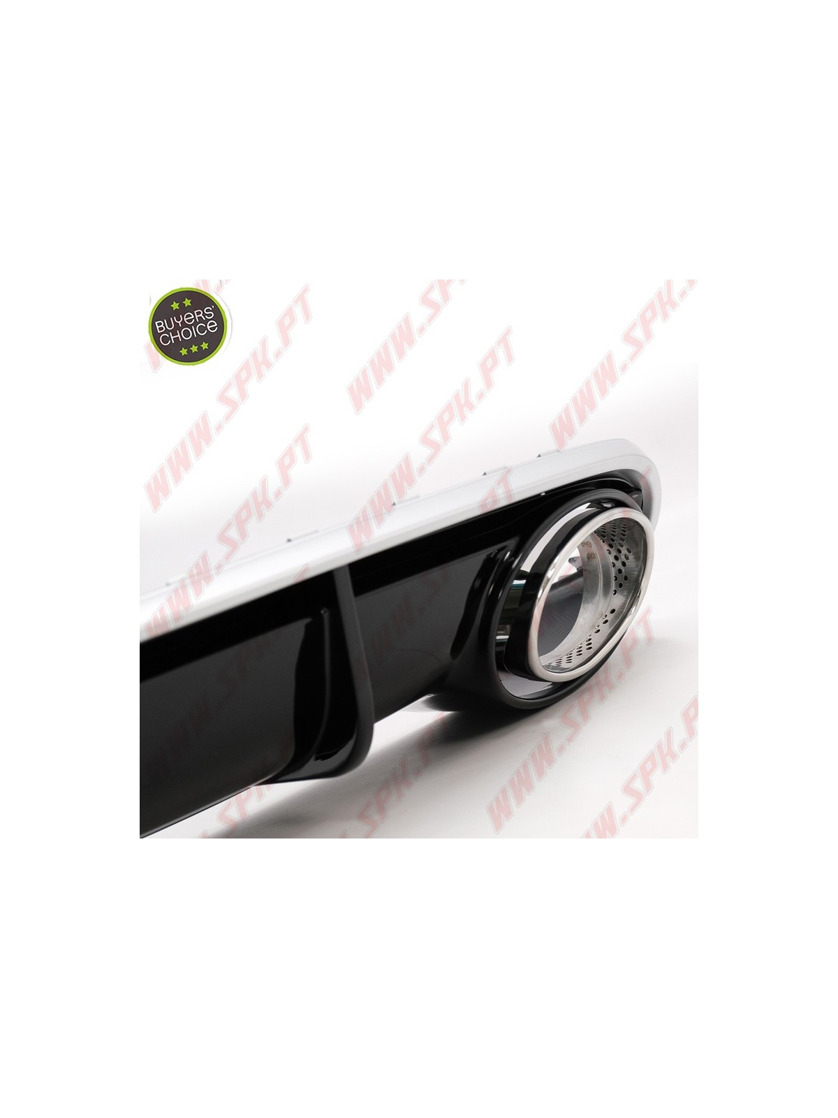 Difusor Traseiro + Ponteiras Look RS4 - Audi A4 B8 Sedan / Avant (2007-2011)