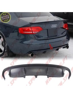 Difusor Traseiro V.2 - Audi A4 B8 Sedan / Avant (2008-2012)