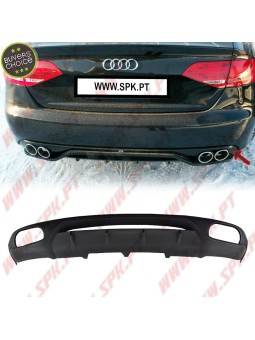 Difusor Traseiro V.3 - Audi A4 B8 Sedan / Avant (2008-2012)