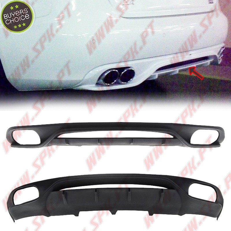 Difusor Traseiro V.3 - Audi A4 B8 Sedan / Avant (2008-2012) Difusor Traseiro V.3 - Audi A4 B8 Sedan / Avant (2008-2012)